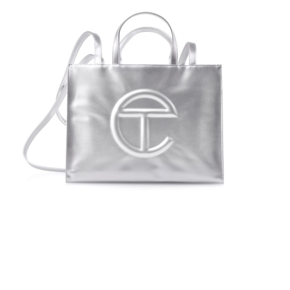 NWT Shmedium Silver Telfar